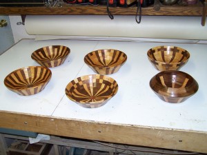 'If you give a wood turner a cookie' is one of my blog posts that can guide through the process of creating this design.